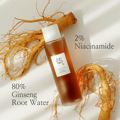 Zoom sur la formule — extrait de ginseng et agents hydratants de Ginseng Essence Water